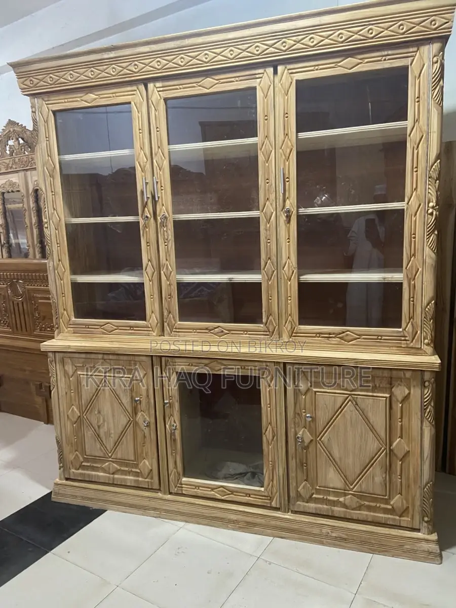 Chittagong Teak Wood Cabinet with 36-month EMI