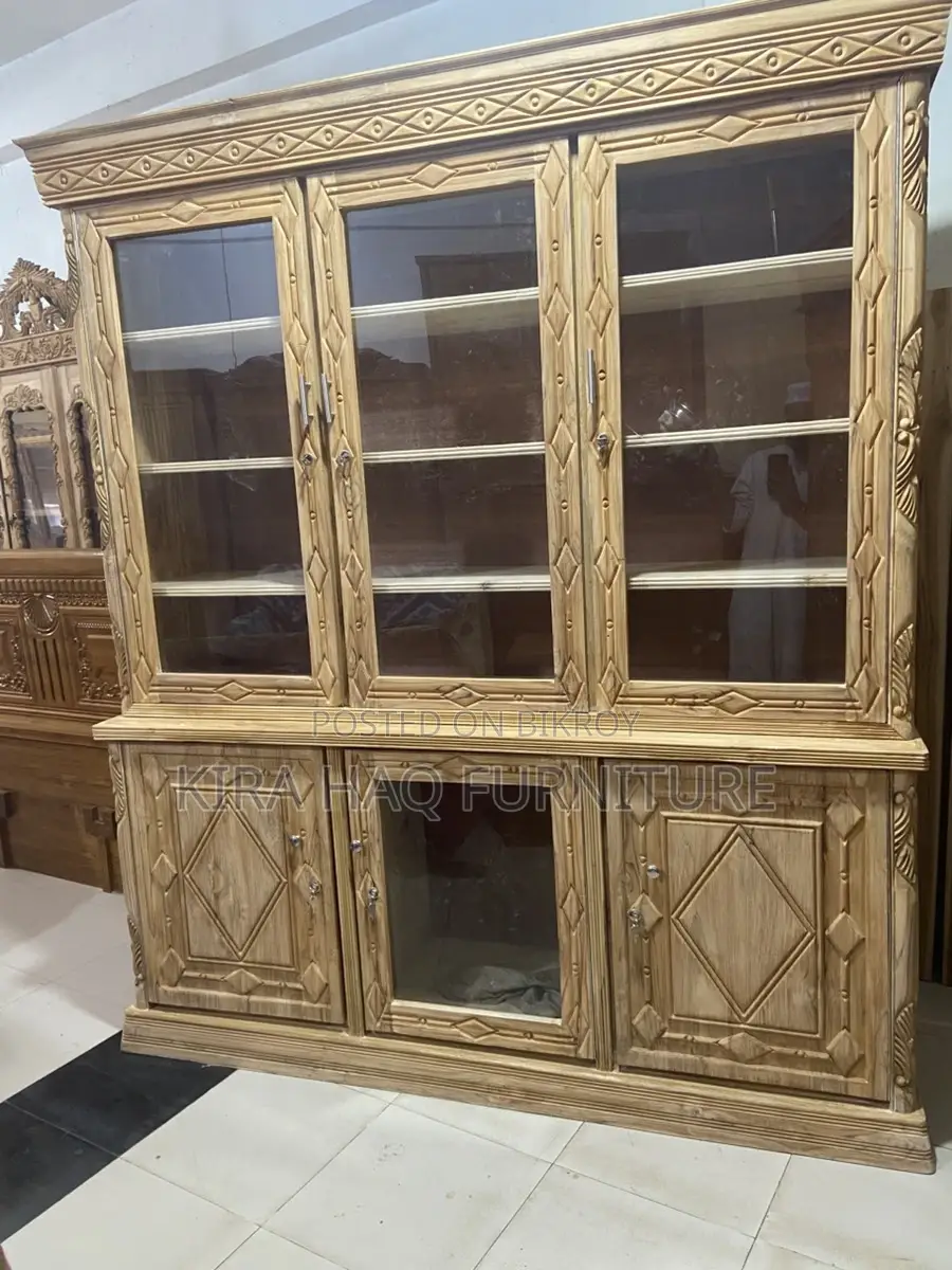 Chittagong Teak Wood Cabinet with 36-month EMI