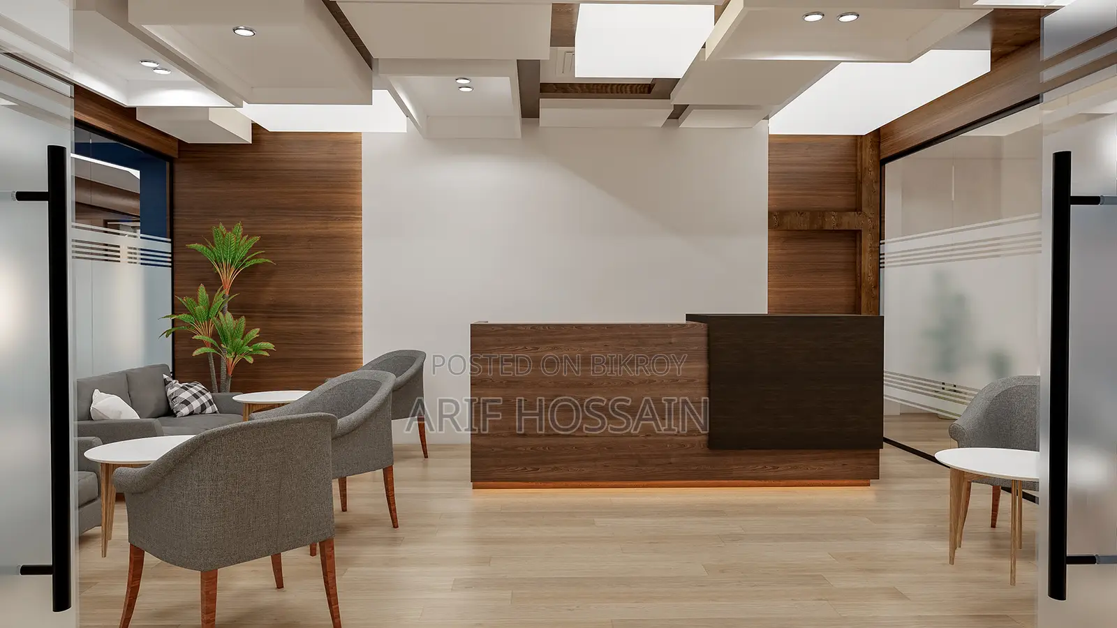 Modern Office Interior Design, Dhaka