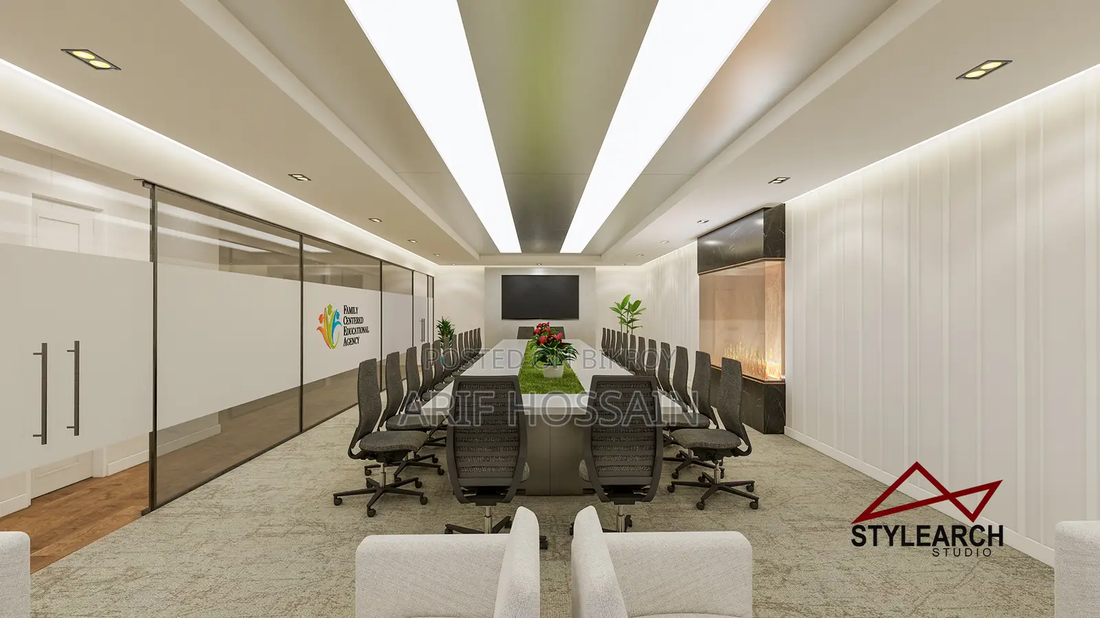 Modern Office Interior Design, Dhaka