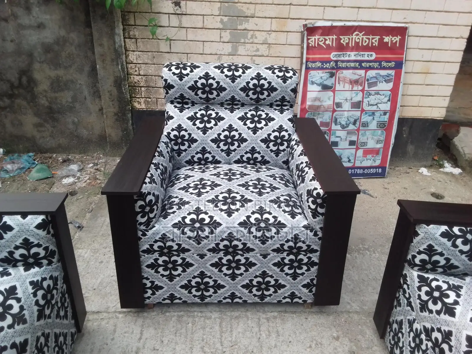 New Half-Box Design Sofa Set