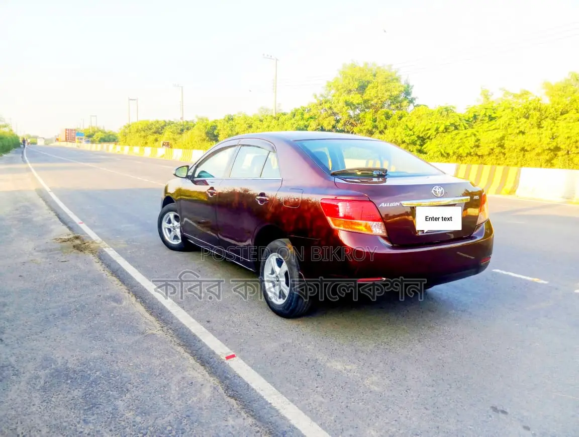 Toyota Allion push start 2007