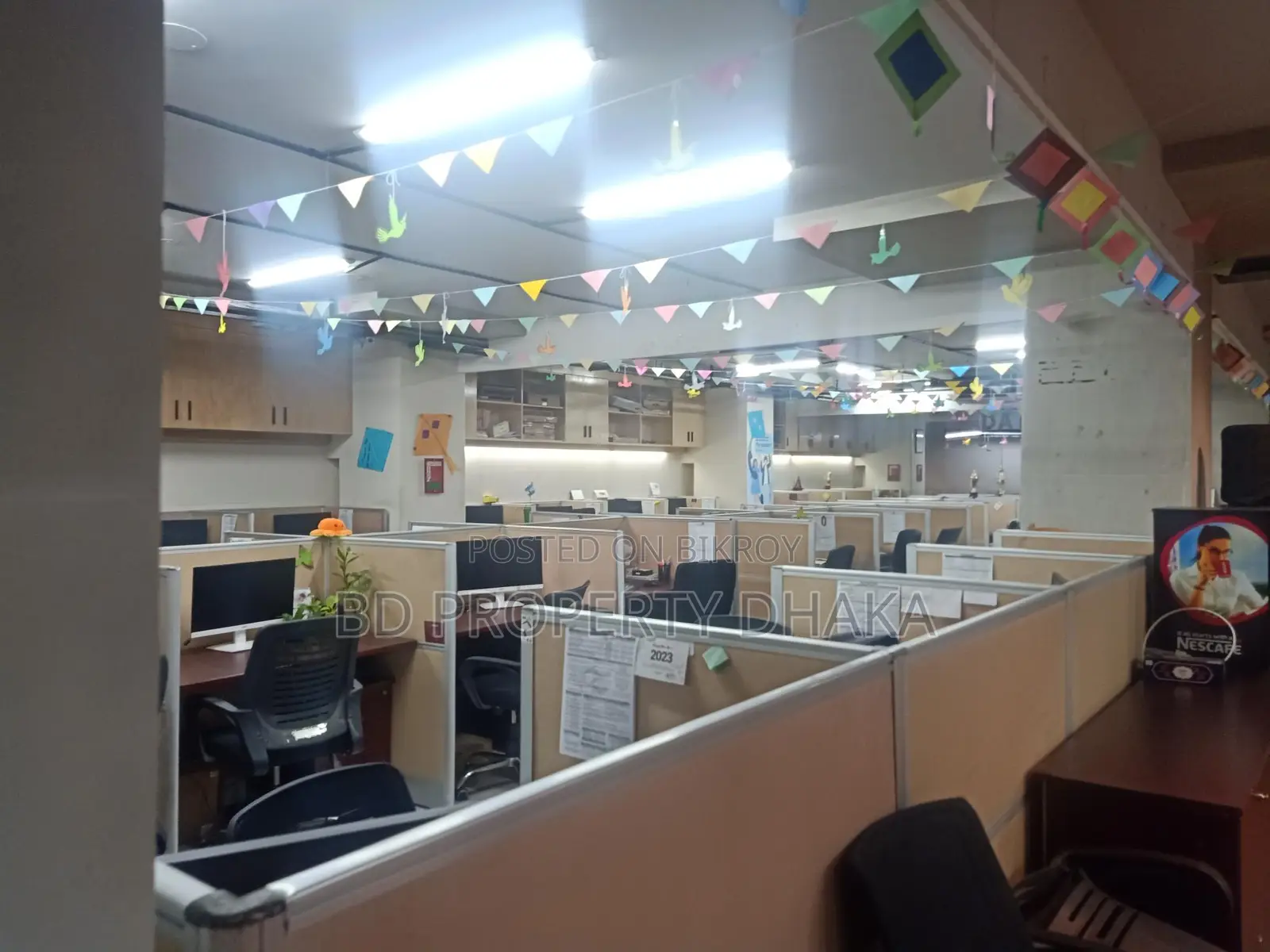 6200 Sqft Nice Open Commercial Space for Rent in Mohakhali
