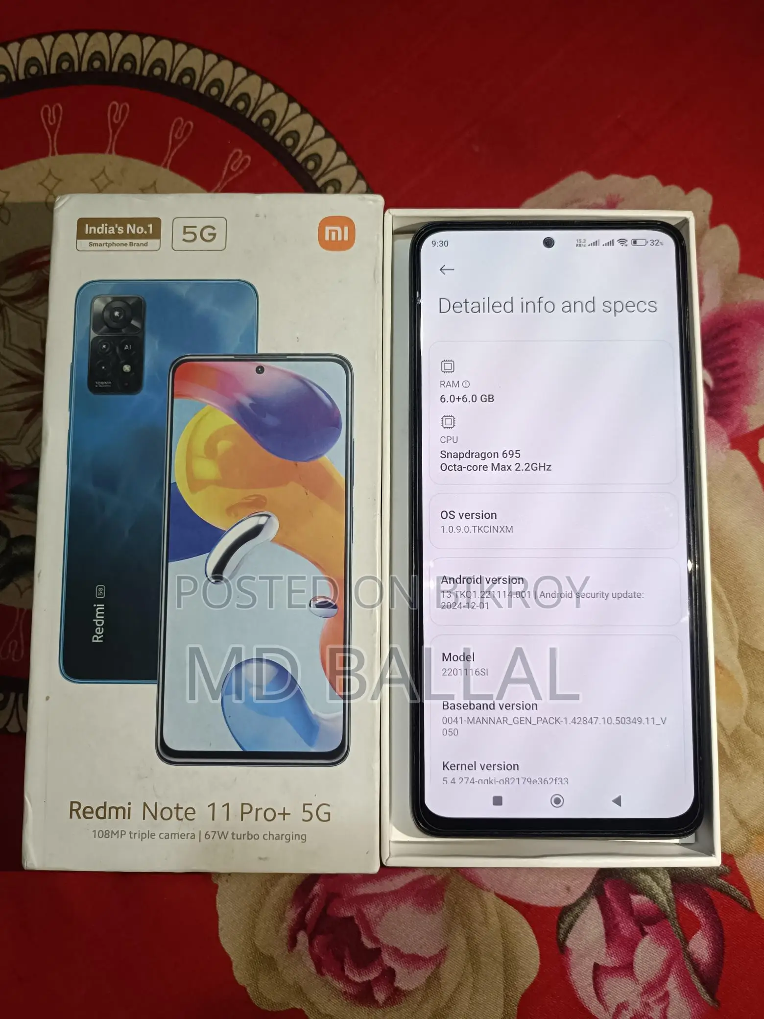 Xiaomi Redmi Note 11 Pro Plus (Used)