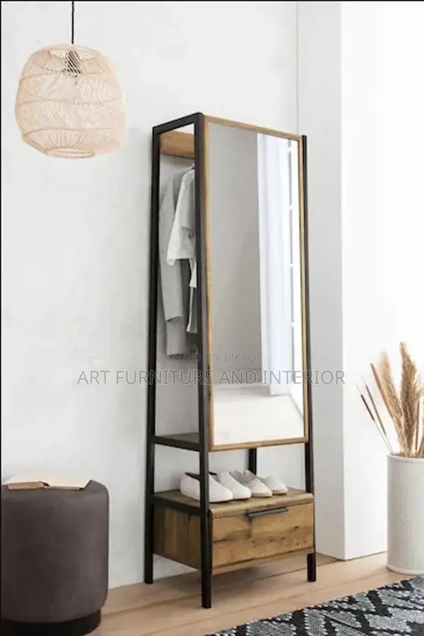 Iron Hanger self & Mirror - 01