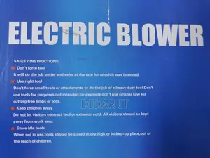 Electric Blower Machine New and Intact (Air Blower)