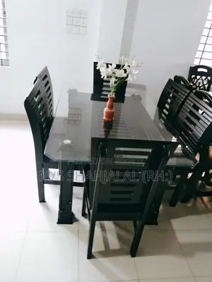 Dining Table Shutter Design. 6 Chairs