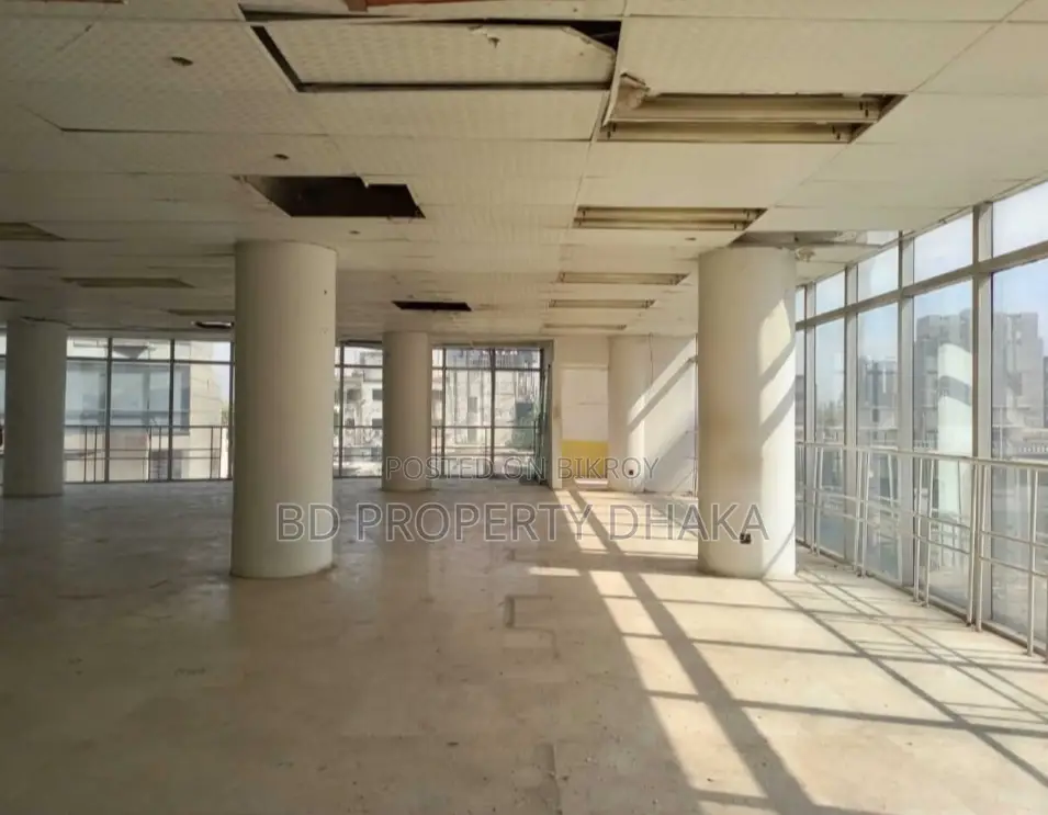 5000sqft Newly Building open Commercial house rent in Gulshan Avenue