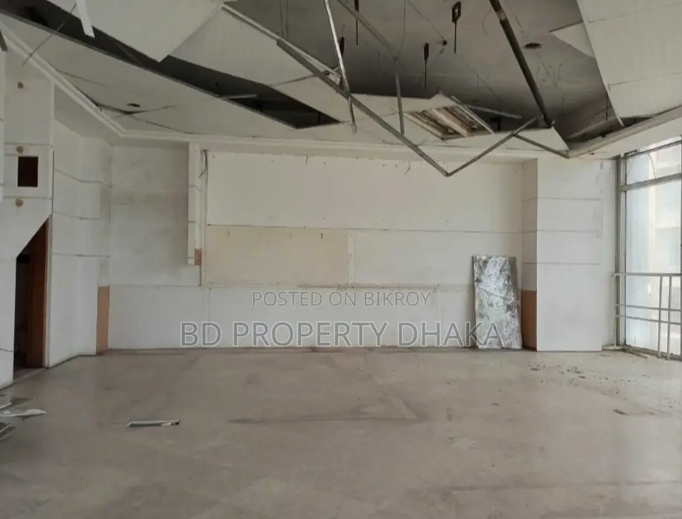 5000sqft Newly Building open Commercial house rent in Gulshan Avenue