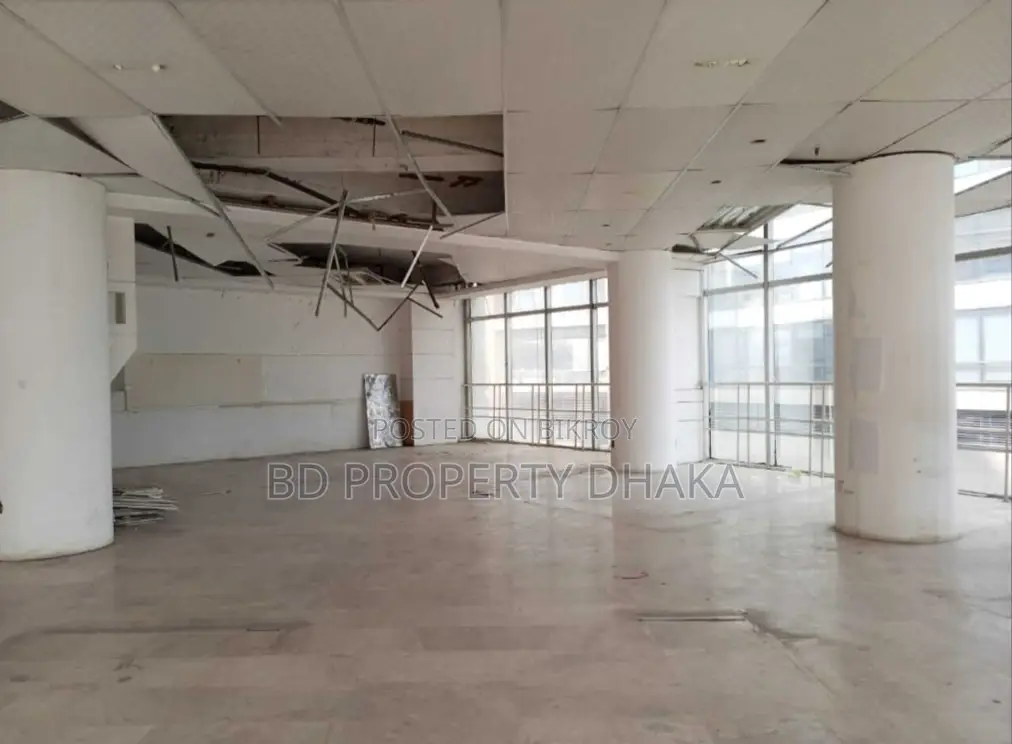 5000sqft Newly Building open Commercial house rent in Gulshan Avenue