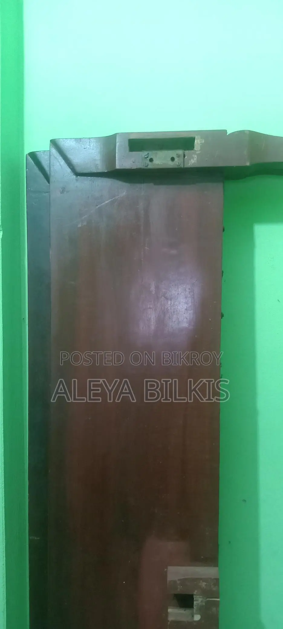 Used Wooden Bed in Good Condition for Sale