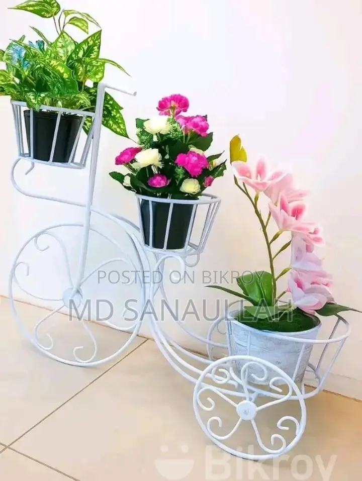 Bicycle Design Flower Stand