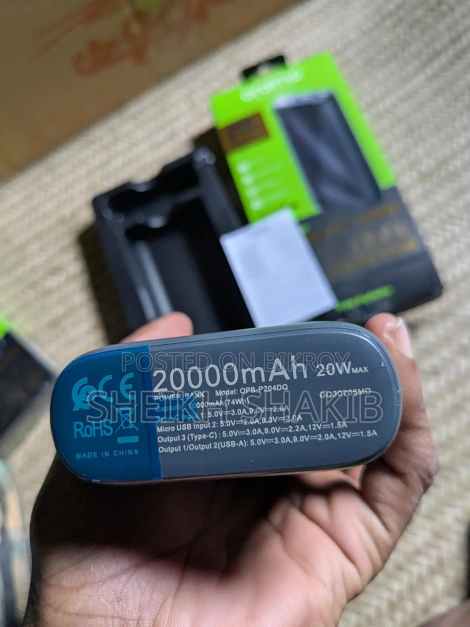 Oraimo Power Bank