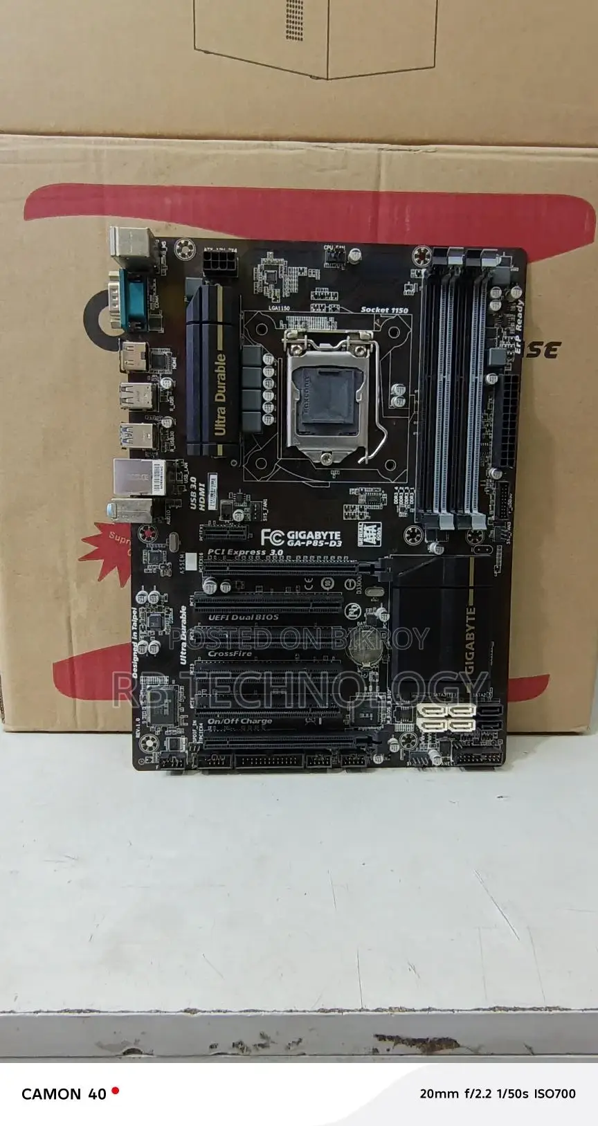 Gigabyte p85-D3 Motherboard 4th Gen
