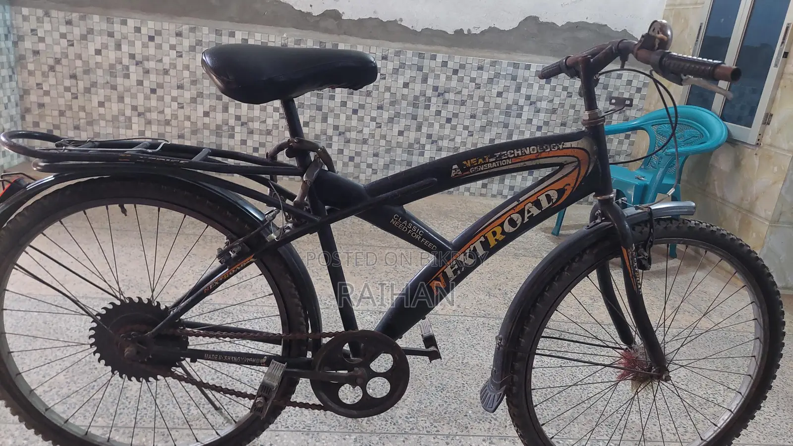 Straight Handle Bicycle