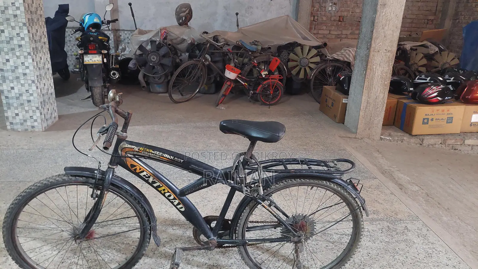 Straight Handle Bicycle