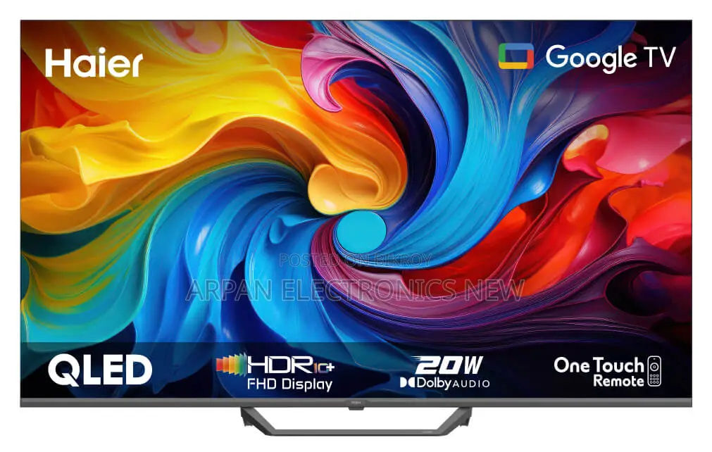 Haier 32 Inch "H32K85FXHRB" Bezel Less Google TV