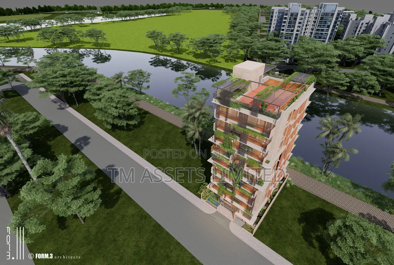 South-Facing Lake and Golf View Flat for Sale in Jalshiri