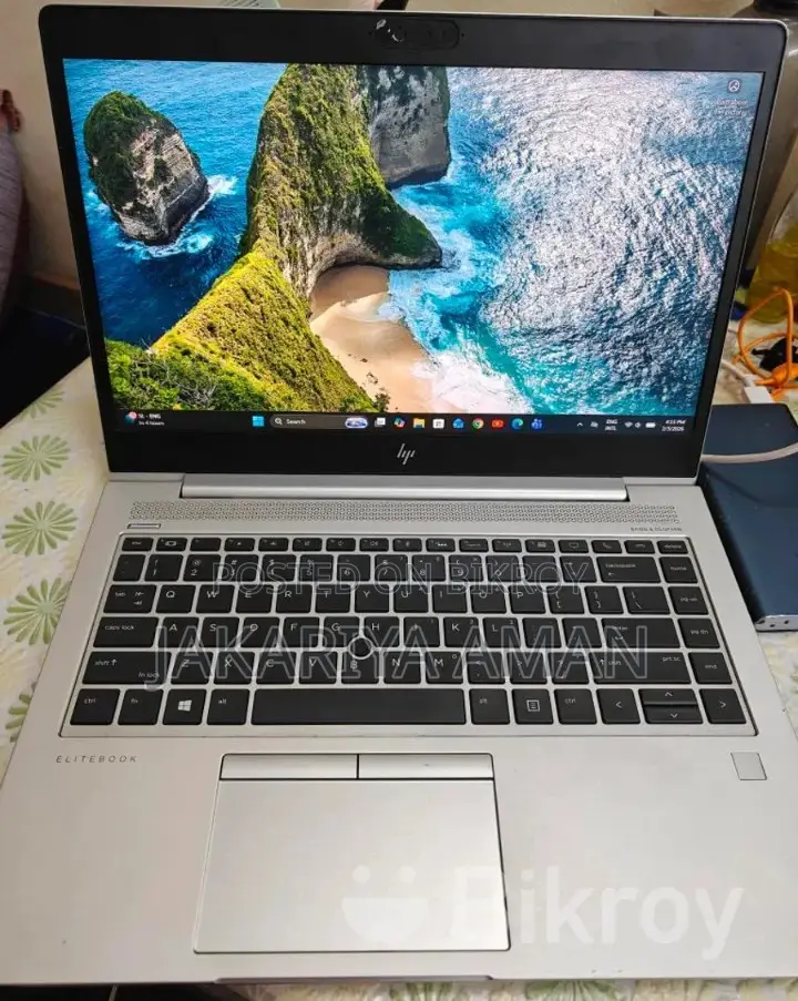 Hp Elitebook 745 G6, Amd Ryzen 5 3500u Processor, 8gb Ram, 256gb Ssd.