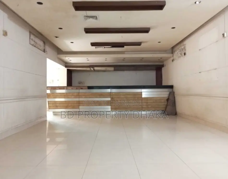 5500 Sqft Nice Restaurant/parlour Rent in Gulshan