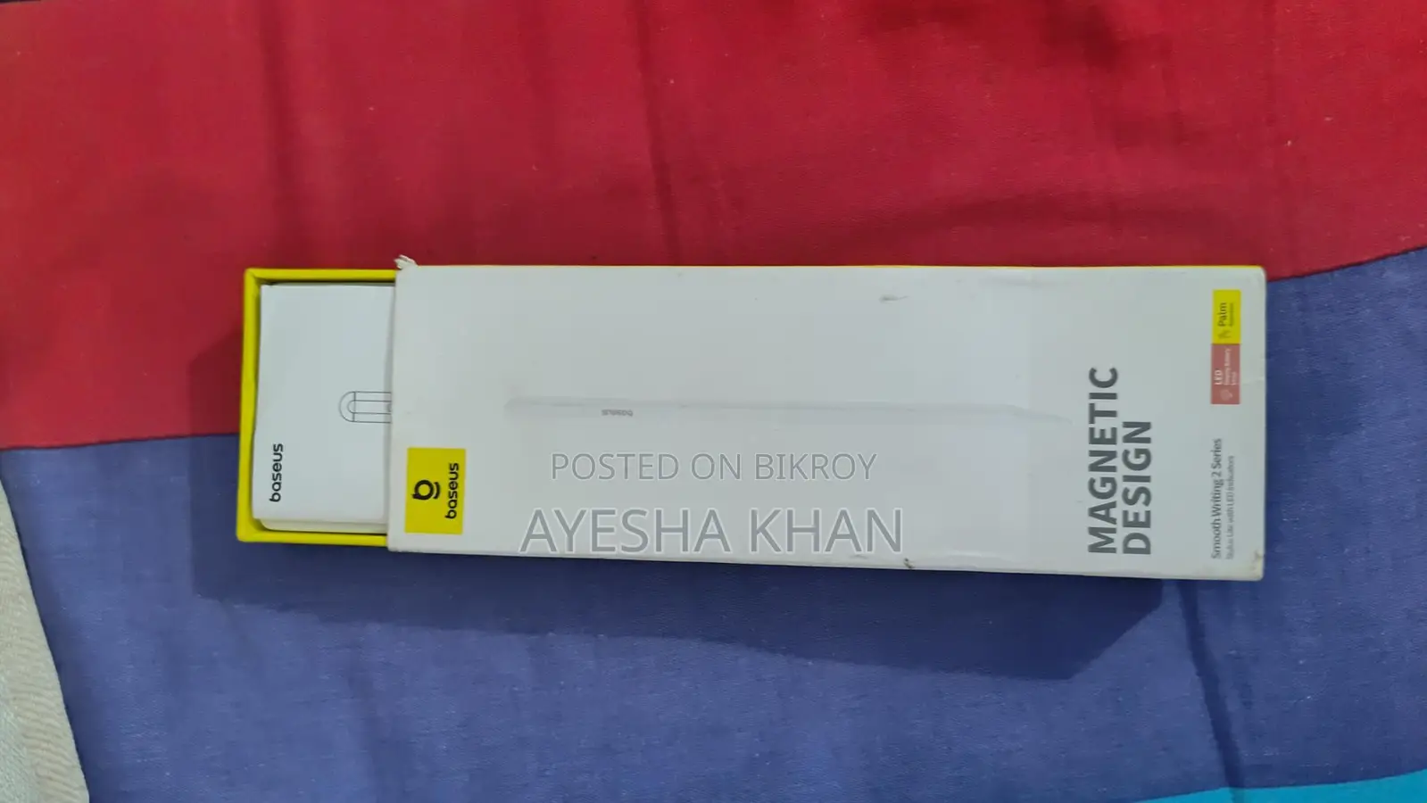 Stylus/Baseus Series 2 Pen [with Box+extra Nib+charging Wire.]
