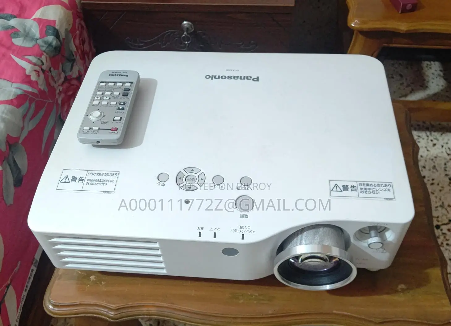 Panasonic TH-200AX Home Theater Projector made in Korea