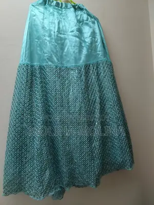 রেডিমেড গারারা সেজ গ্রিন চুমকি প্যাটার্ন