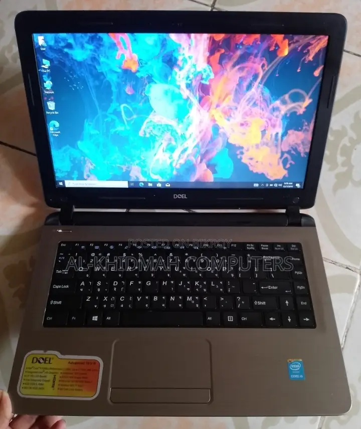 DOEL Core i5 5th Gen Laptop (4GB RAM, 500GB HDD) Courier delivery available.