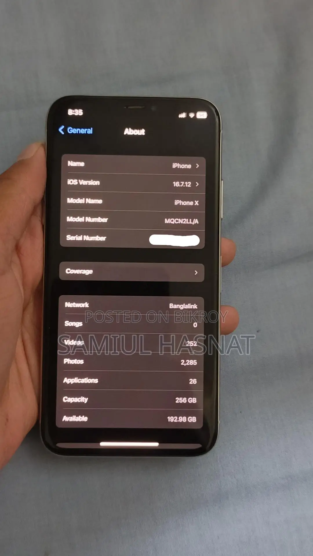Apple iPhone X (Used)