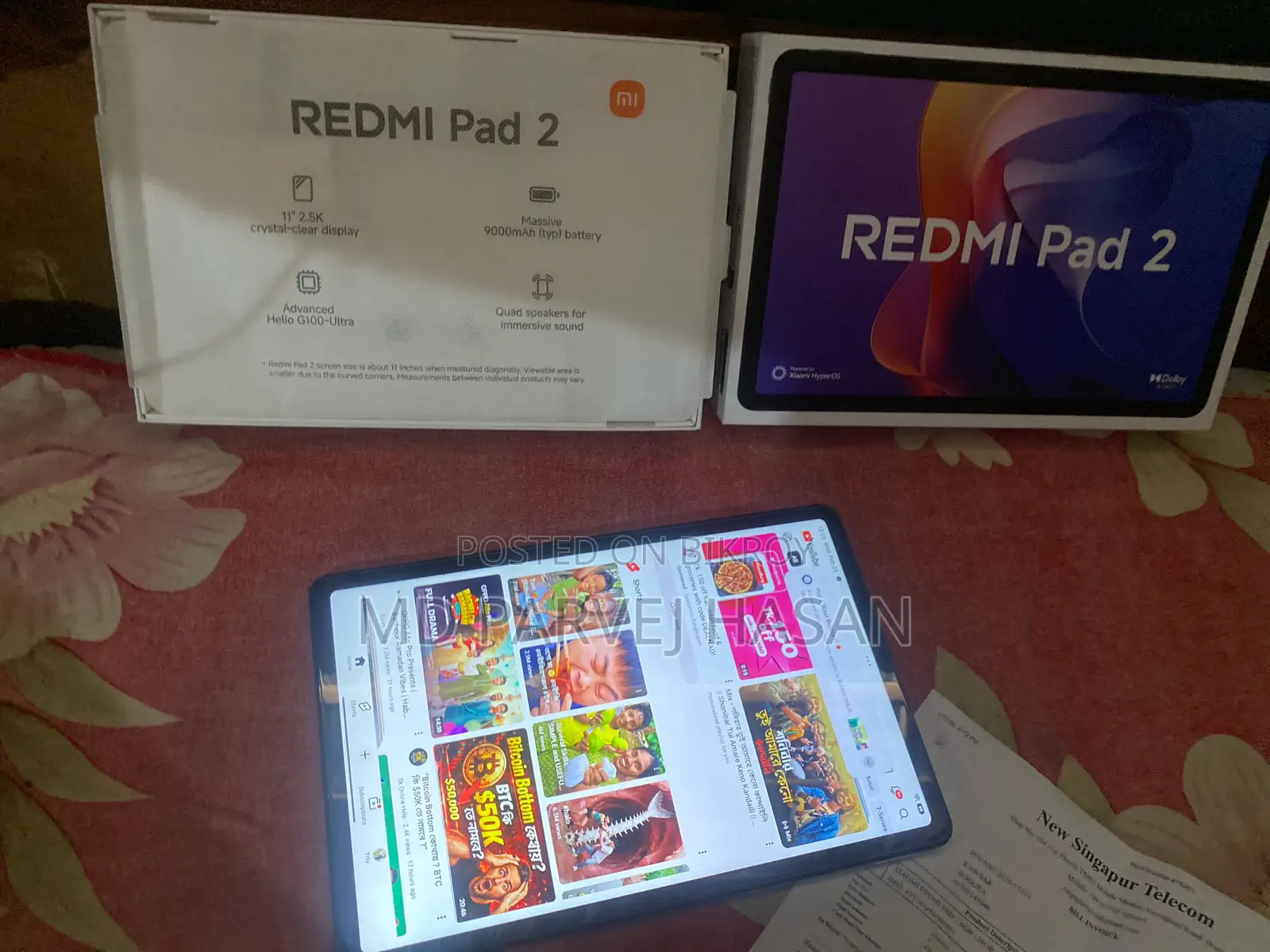 Xiaomi Redmi 2 New Phn Full Box Used
