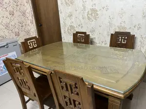 Teak Wood Dining Table and Chairs for Sale
