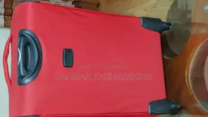 New Red Luggage for Travelers
