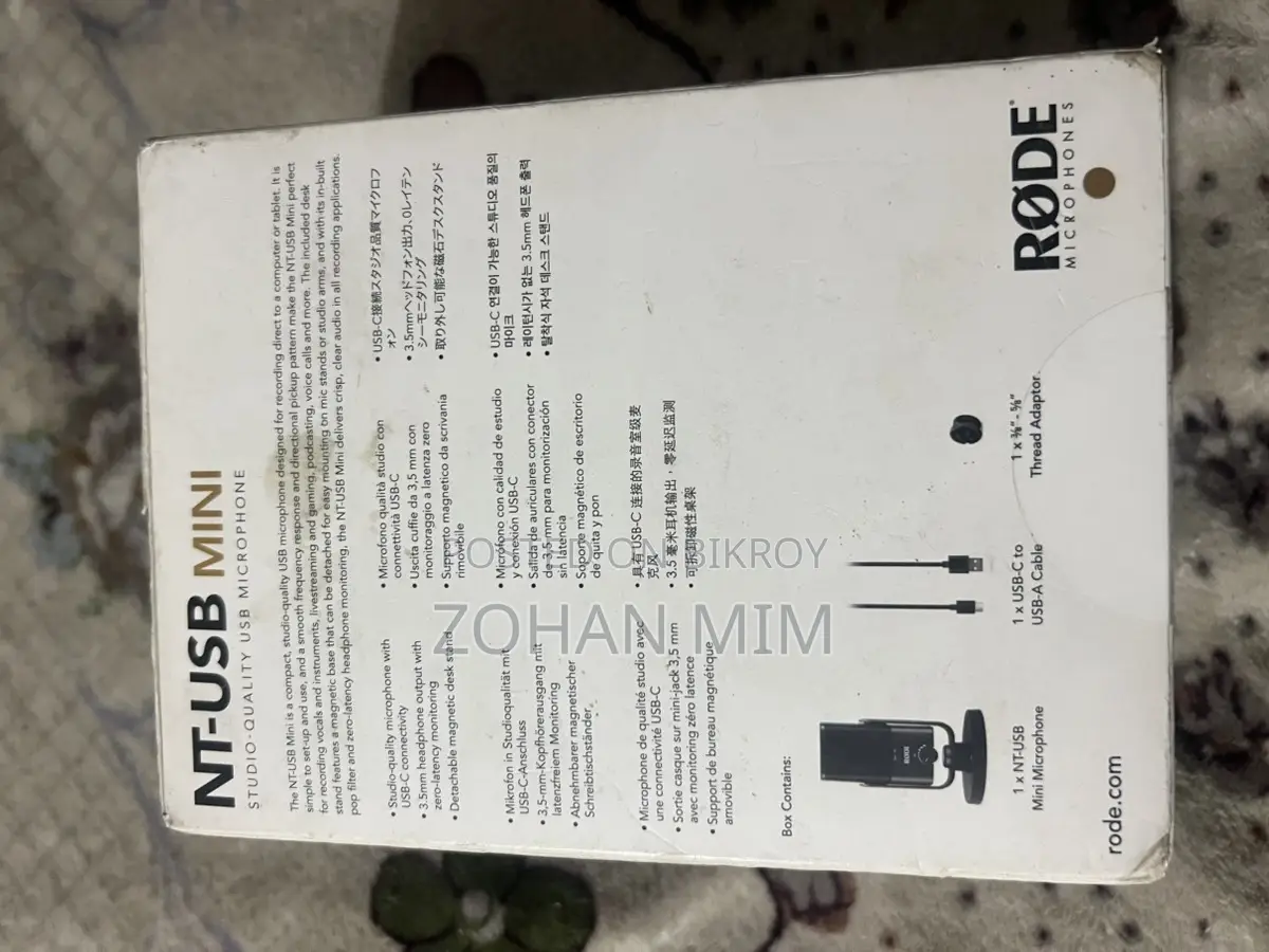 Rode Nt-usb Mini Studio-quality Usb Microphone