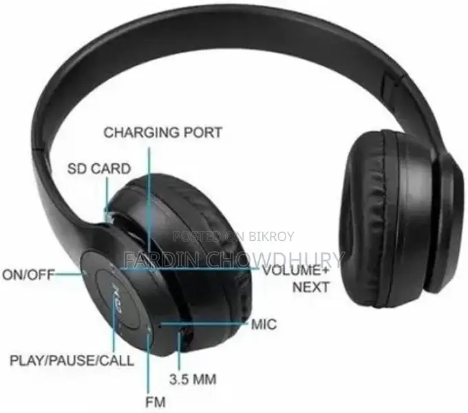 p47 bluetooth headphone
