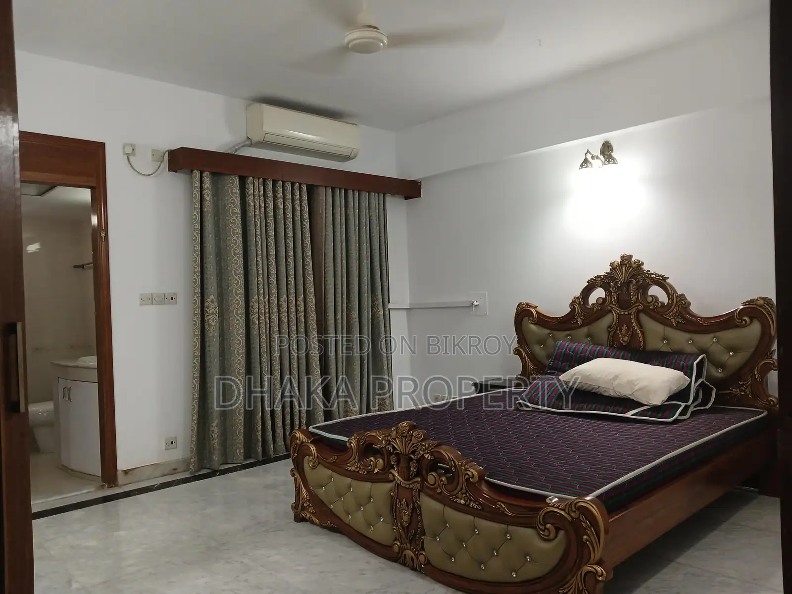 বারিধারা ডিপ্লোম্যাটিক জোনে বিলাসবহুল ৪ বেড ফার্নিশড অ্যাপার্টমেন্ট ভাড়া