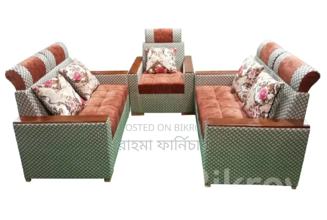 New Box Style Sofa Set 5-Seater