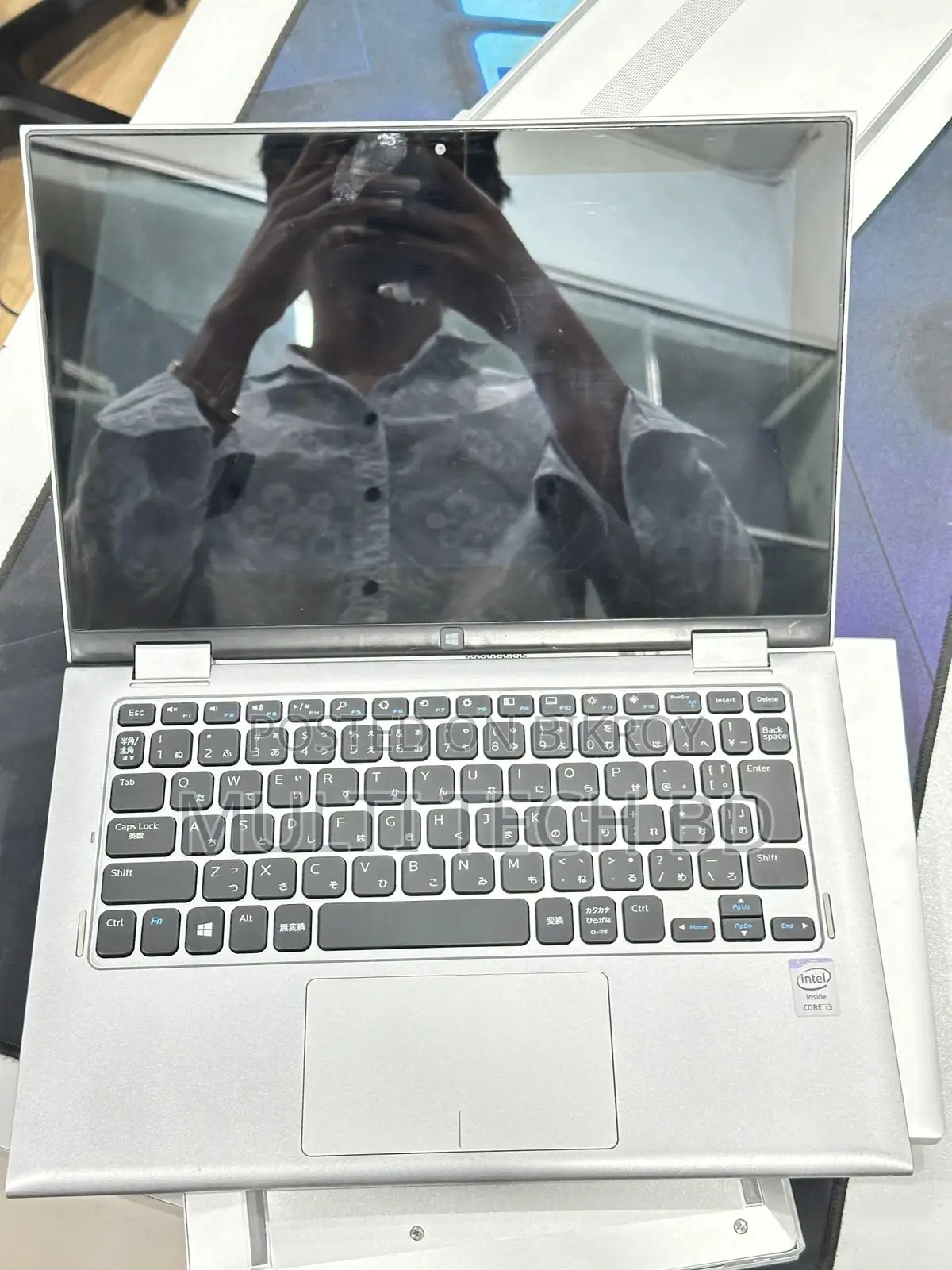 Dell laptop (Touch screen + 360° Folding system)