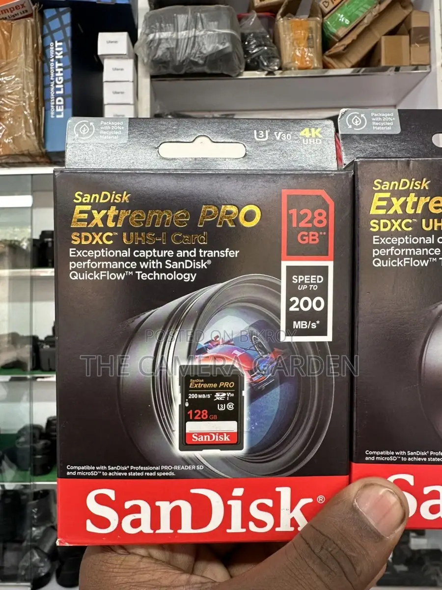 Sandisk extrimpro 64gb 200mbps memory