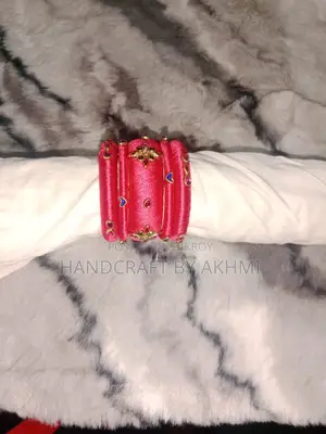Exclusive 3-Set Handmade Bangle Combo: Add a New Dimension to Your Style!
