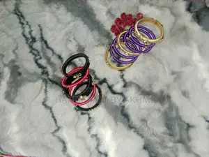 Exclusive 3-Set Handmade Bangle Combo: Add a New Dimension to Your Style!