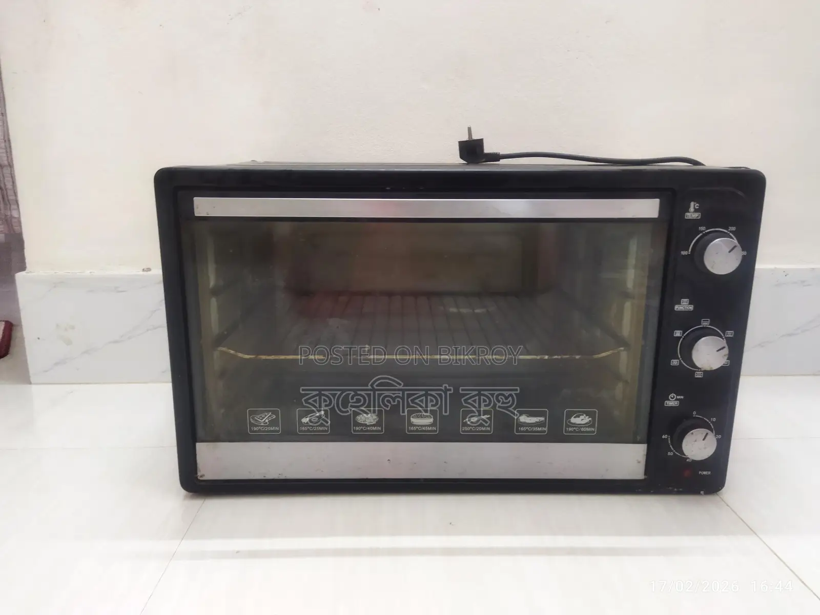 68 Liter Miyako Electronic Oven