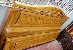 This wooden bed will be sold