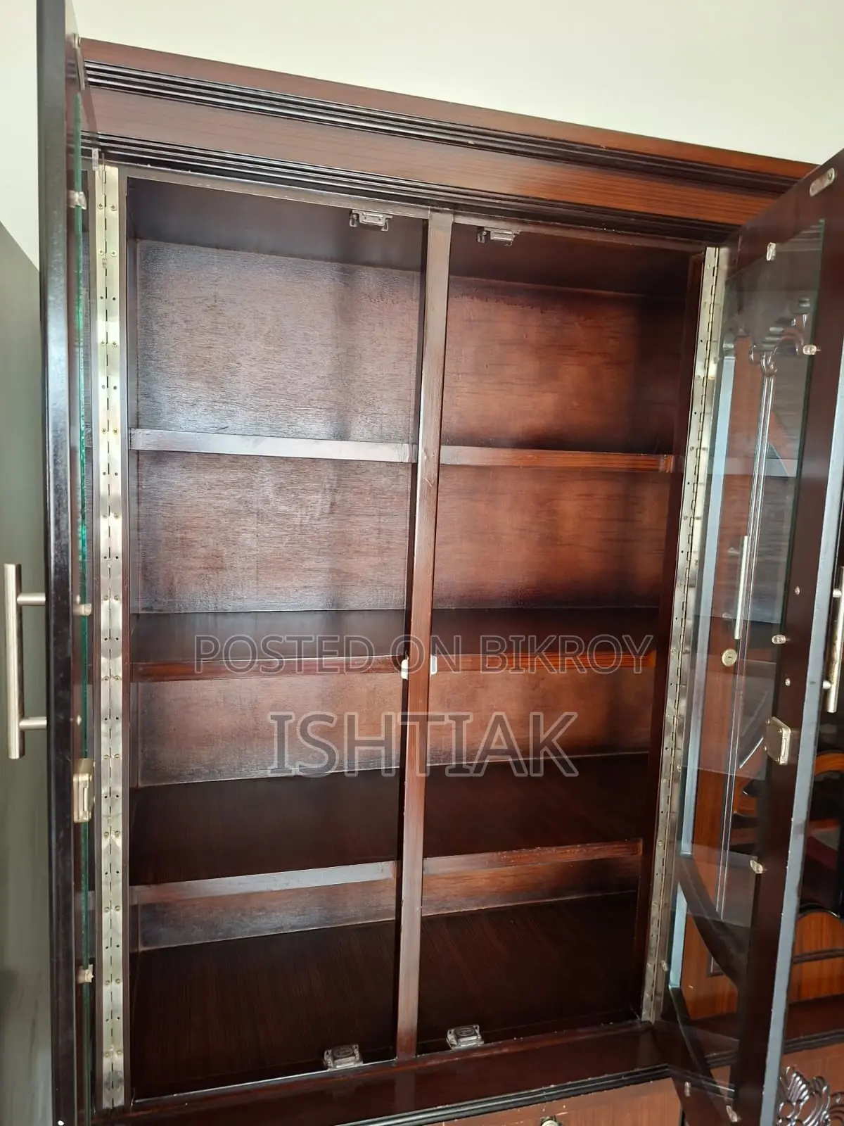 Malaysian Wood Showcase for Sale