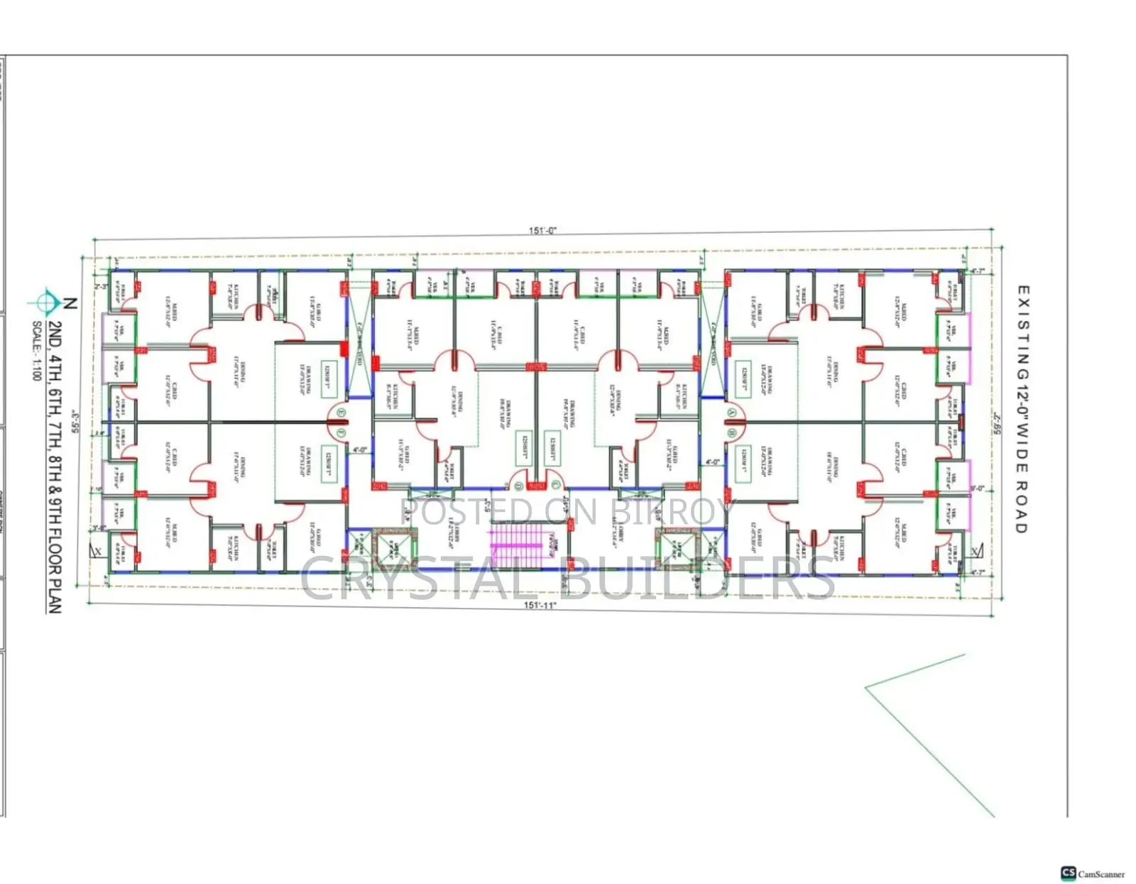 You can get a mobile flat suitable for family living from our project.