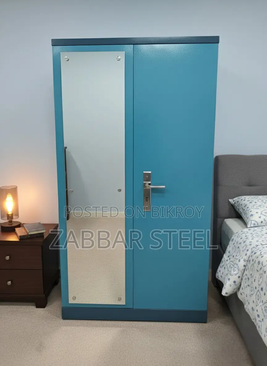 Zabbar Steel | Durable and Stylish Two Door Almirah