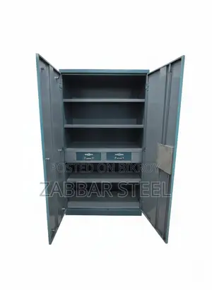 Zabbar Steel | Durable and Stylish Two Door Almirah