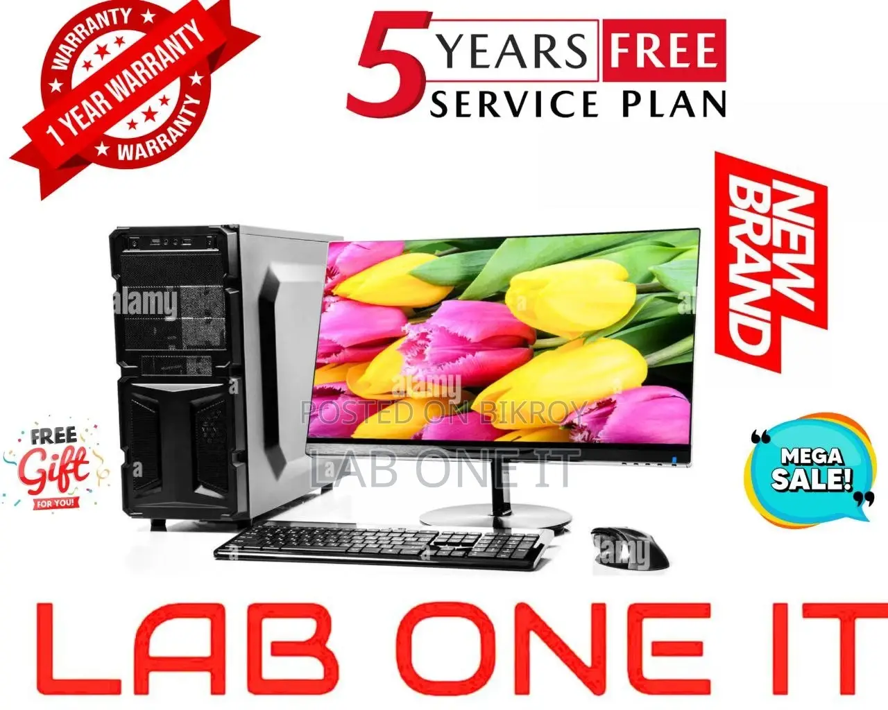 New Offer CORE I3 6TH GEN RAM8GB SSD128GB 19"LED 100%ORIGINAL