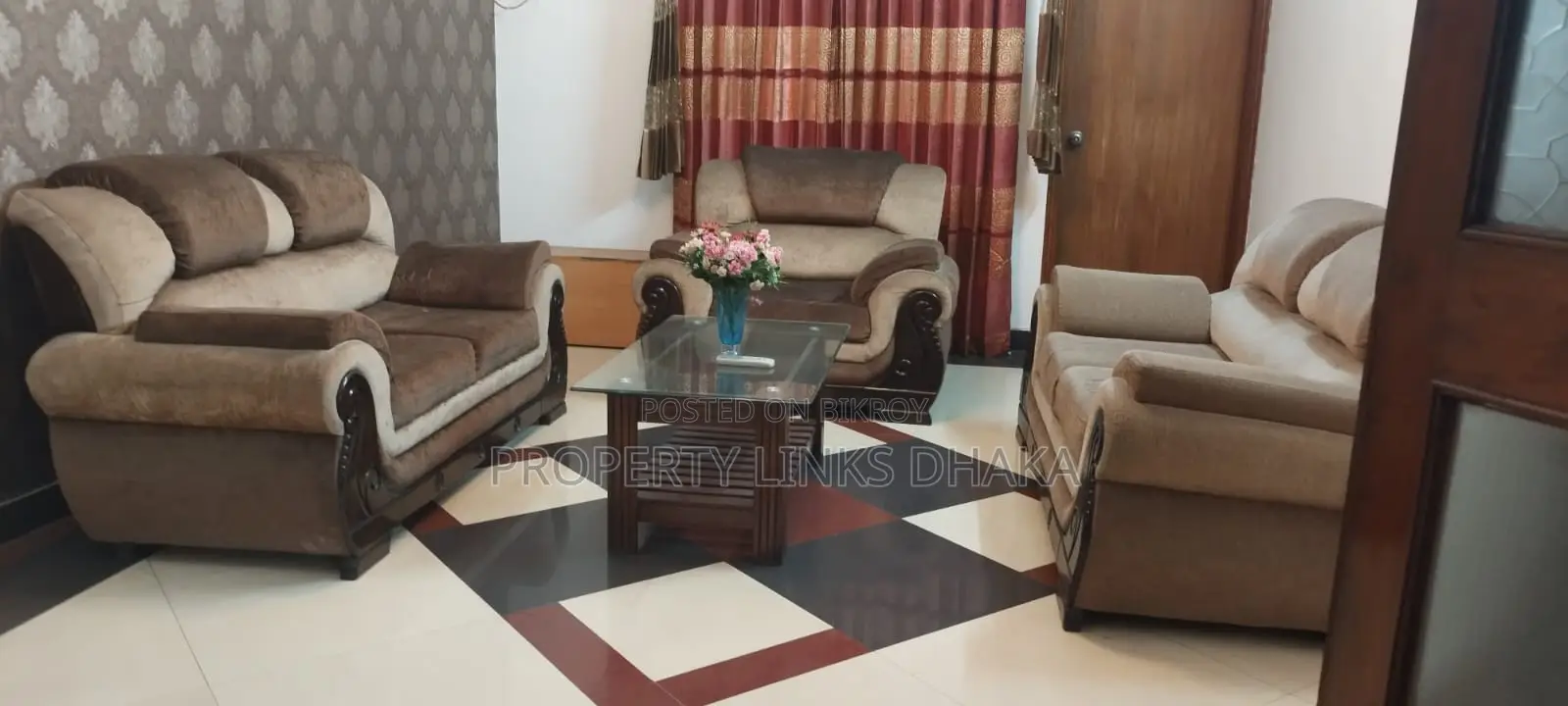 গুলশানে ভাড়ার জন্য সম্পূর্ণ ফার্নিশড অ্যাপার্টমেন্ট