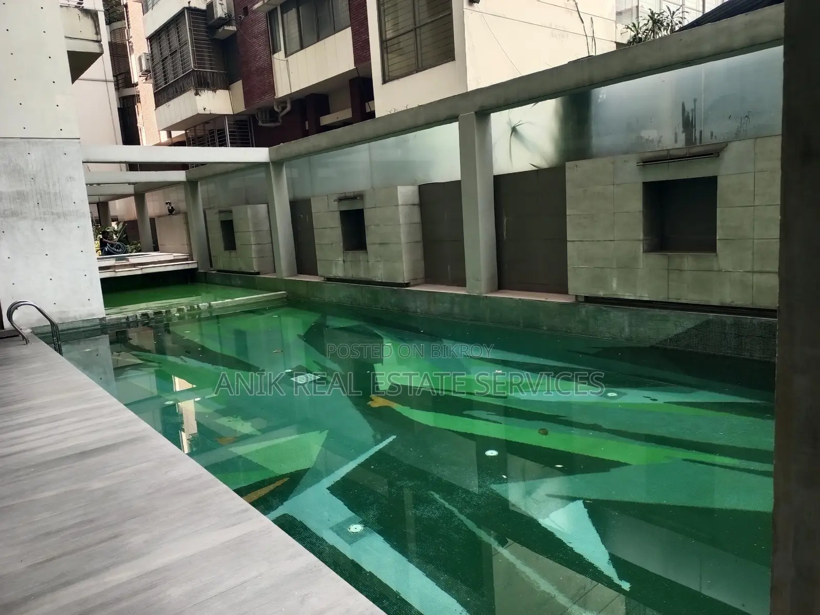 Swmming Pool Gym Full Farnised Flat Rent At Gulshan 2