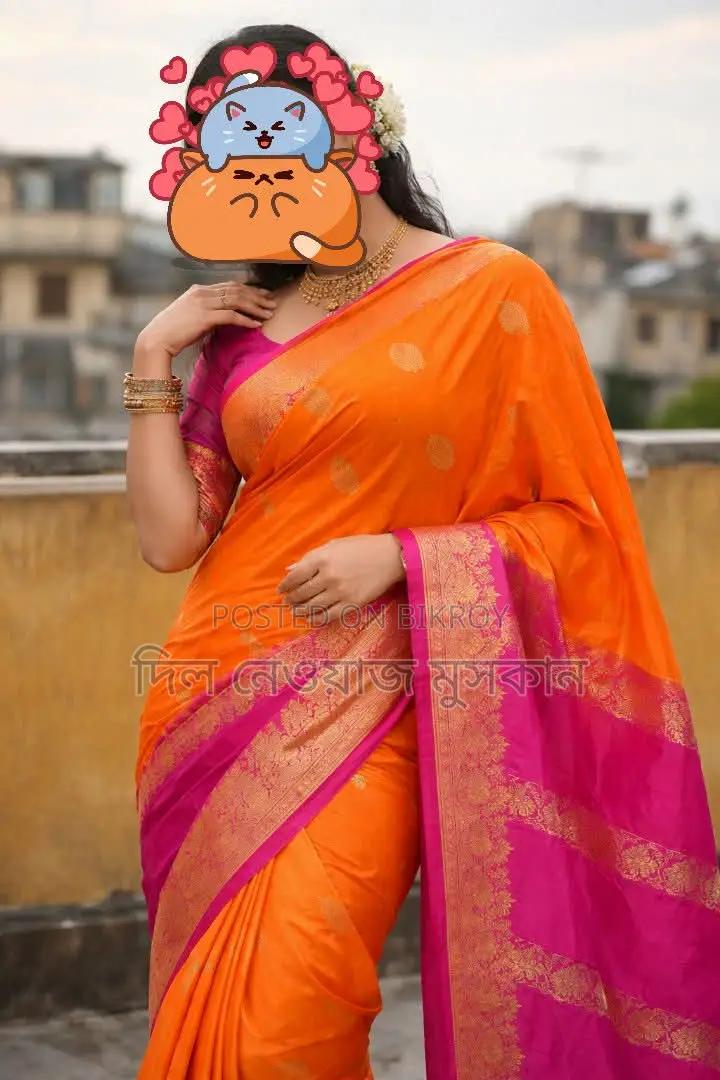 Heavy Katan Saree